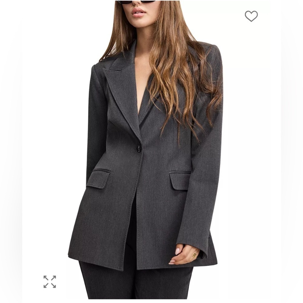 Good American Black Blazer size L